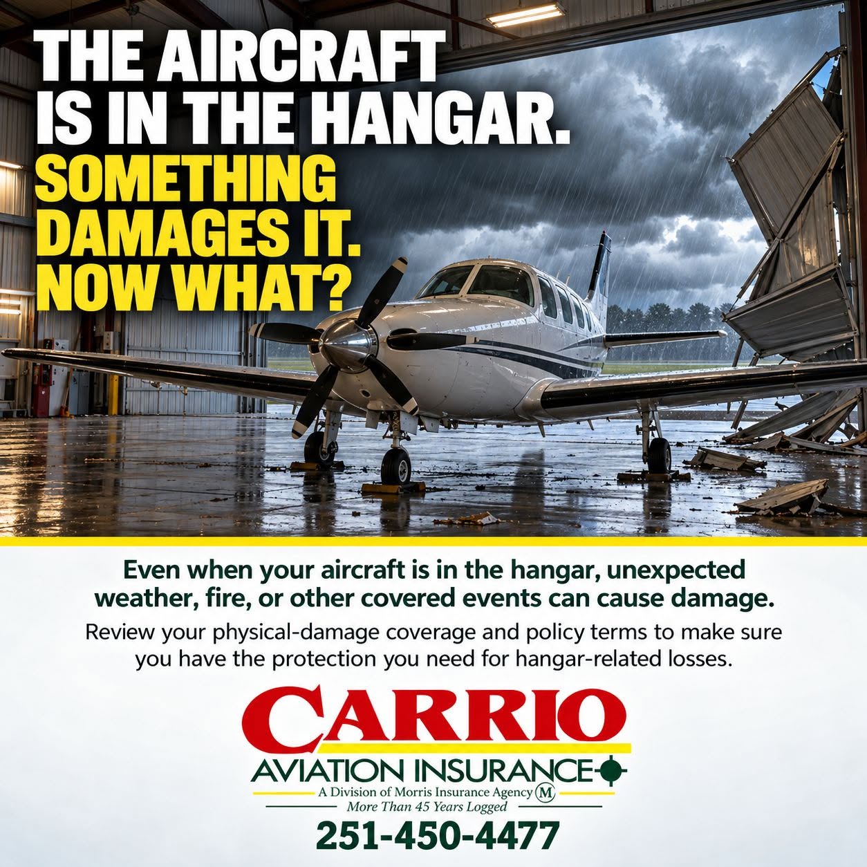 In the hangar Hangar Insurance